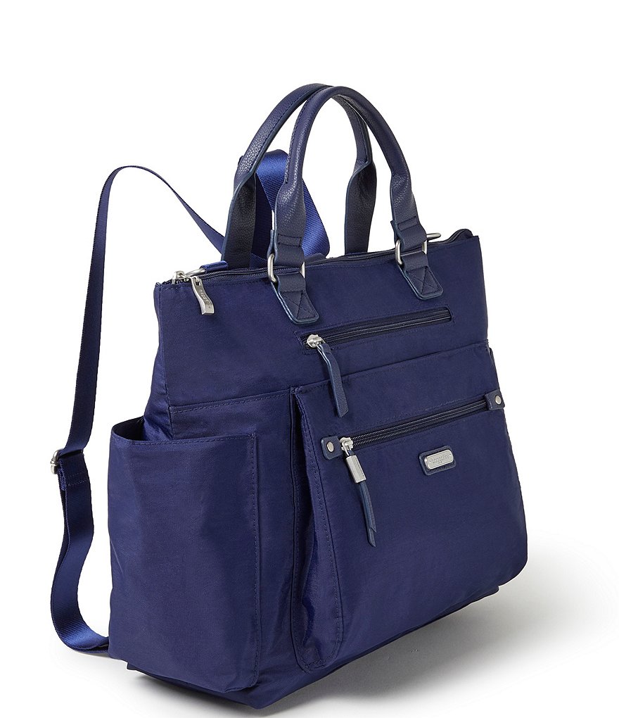 Baggallini 3-in-1 Convertible Backpack with RFID Phone Wristlet