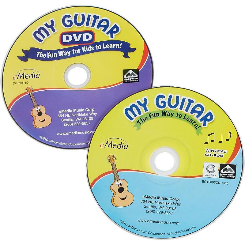 eMedia My Guitar 3/4 Nylon-String Beginner Acoustic Guitar Pack