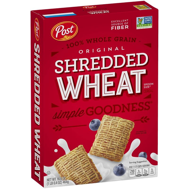 Shredded Wheat Spoon Size Breakfast Cereal - 16.4oz - Post
