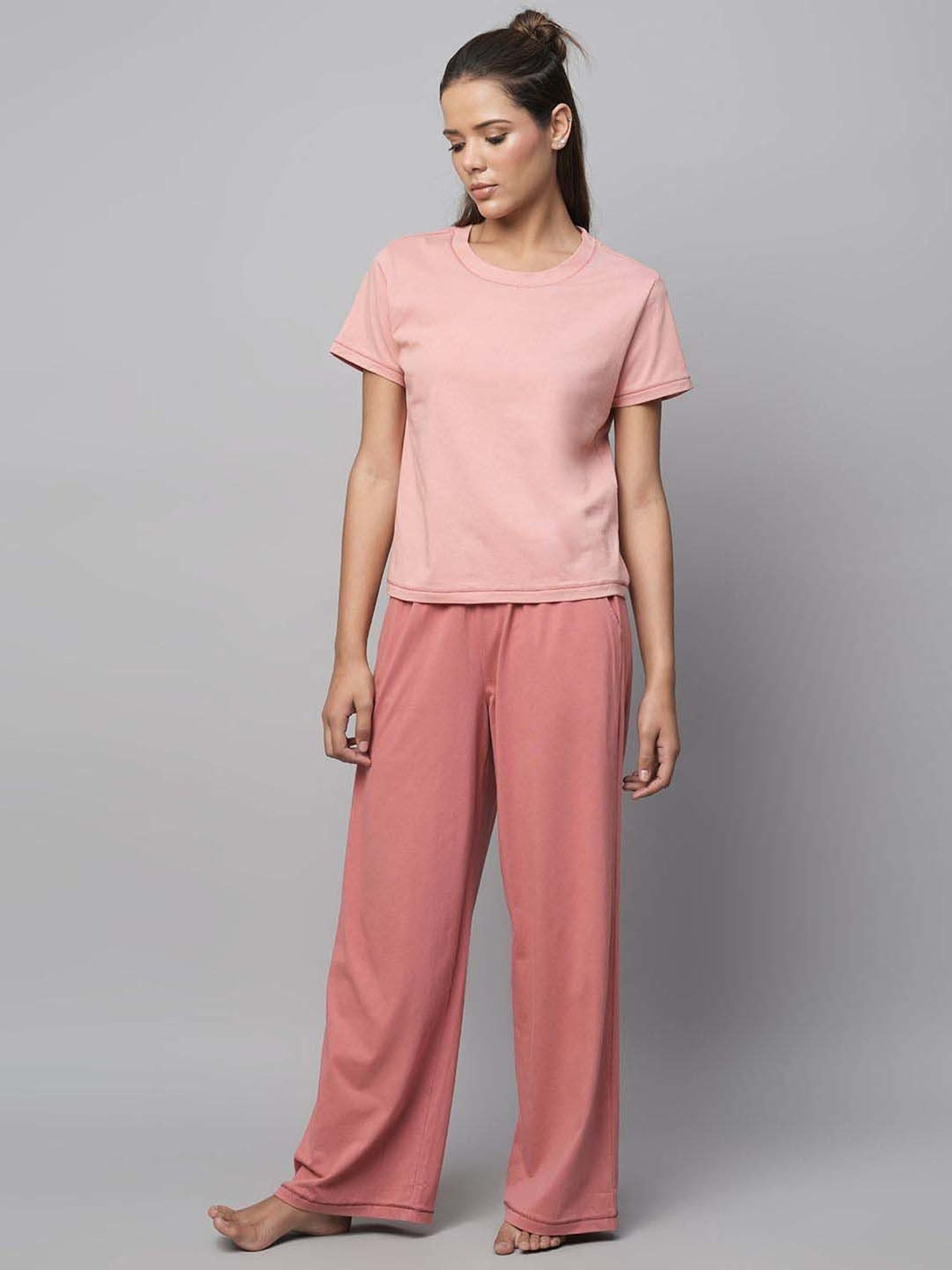 Chemistry Pink T-Shirts Pyjama Set