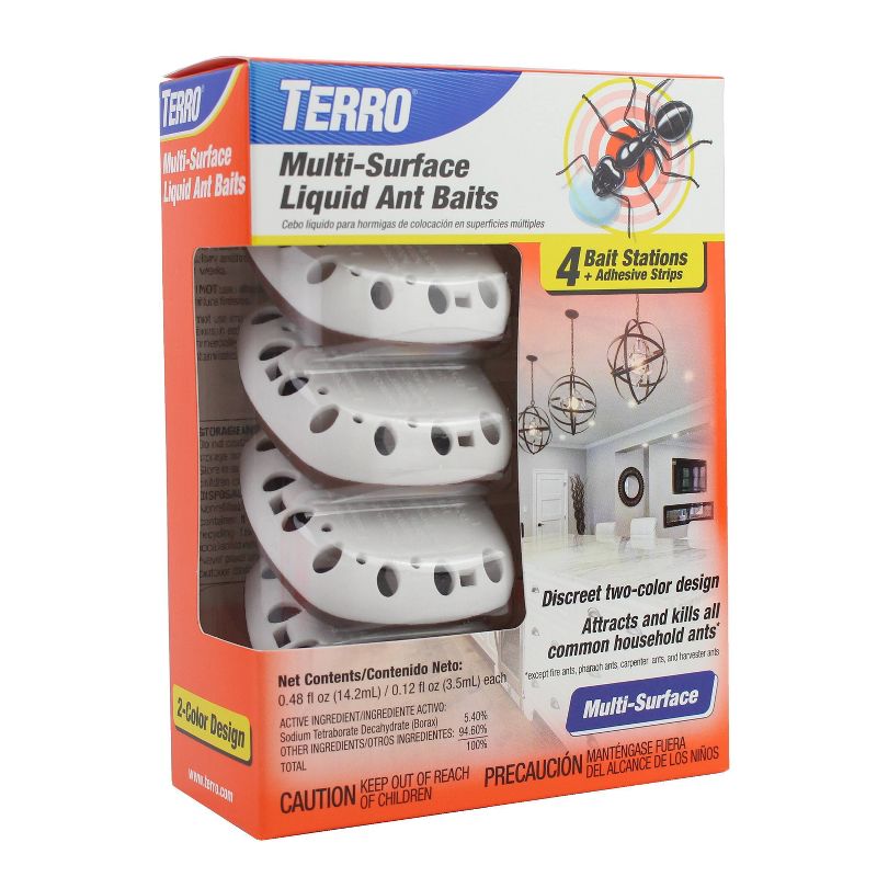 Terro Multi-Surface Liquid Ant Baits - 4pk