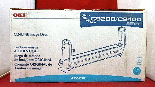 Original Okidata Type C3 C9200/C9400 Series Cyan Image Drum (39k) 41514707