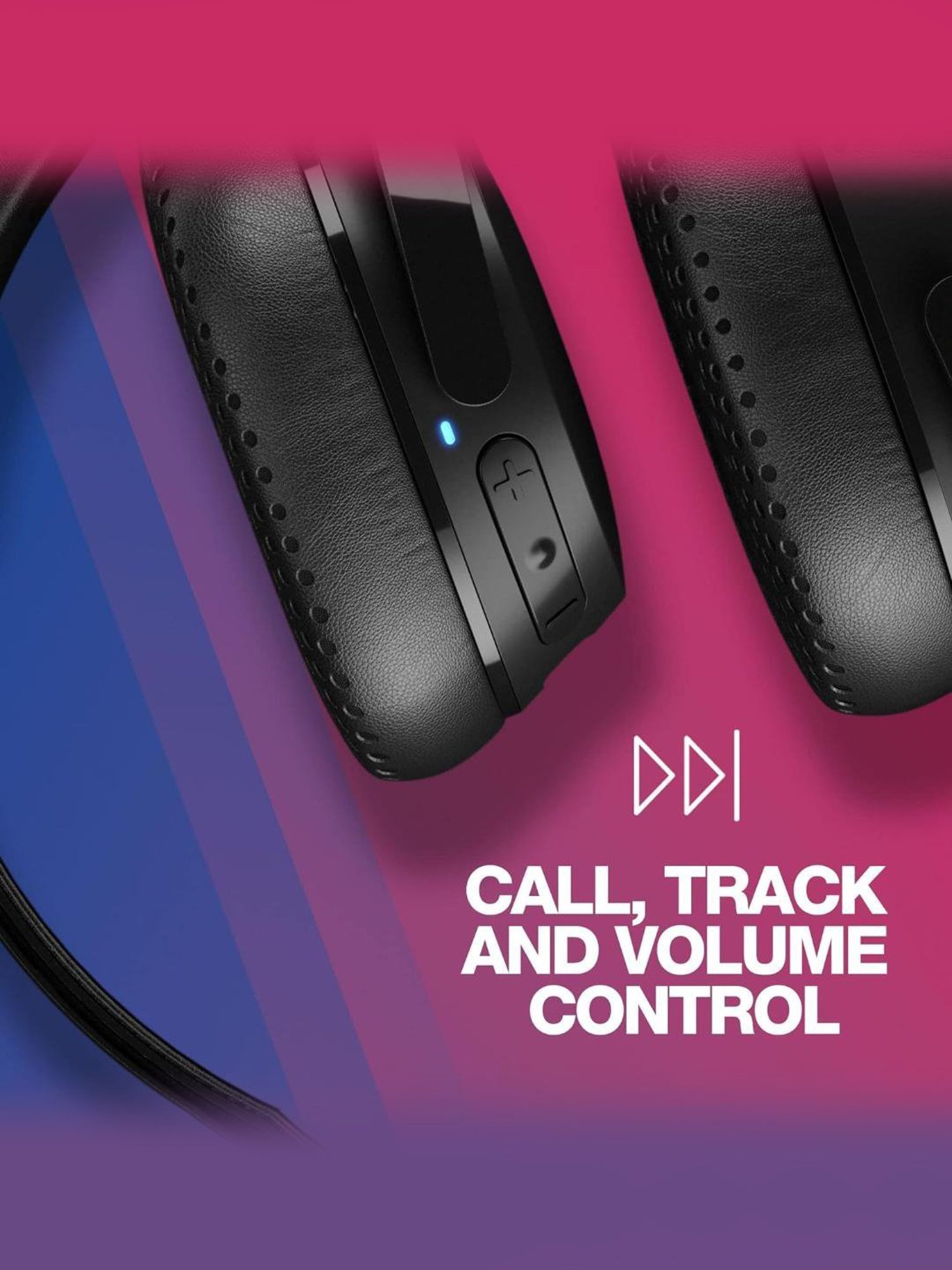 Major IV On Ear Wireless Bluetooth Headphone with Microphone (Black, True Wireless)