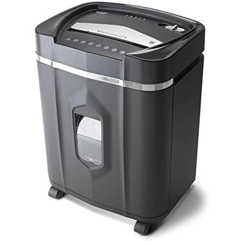 Aurora AU1210MA Professional Grade High Security 12-Sheet Micro-Cut Paper/ CD and Credit Card Shredder/ 60 Minutes Continuous Run Time