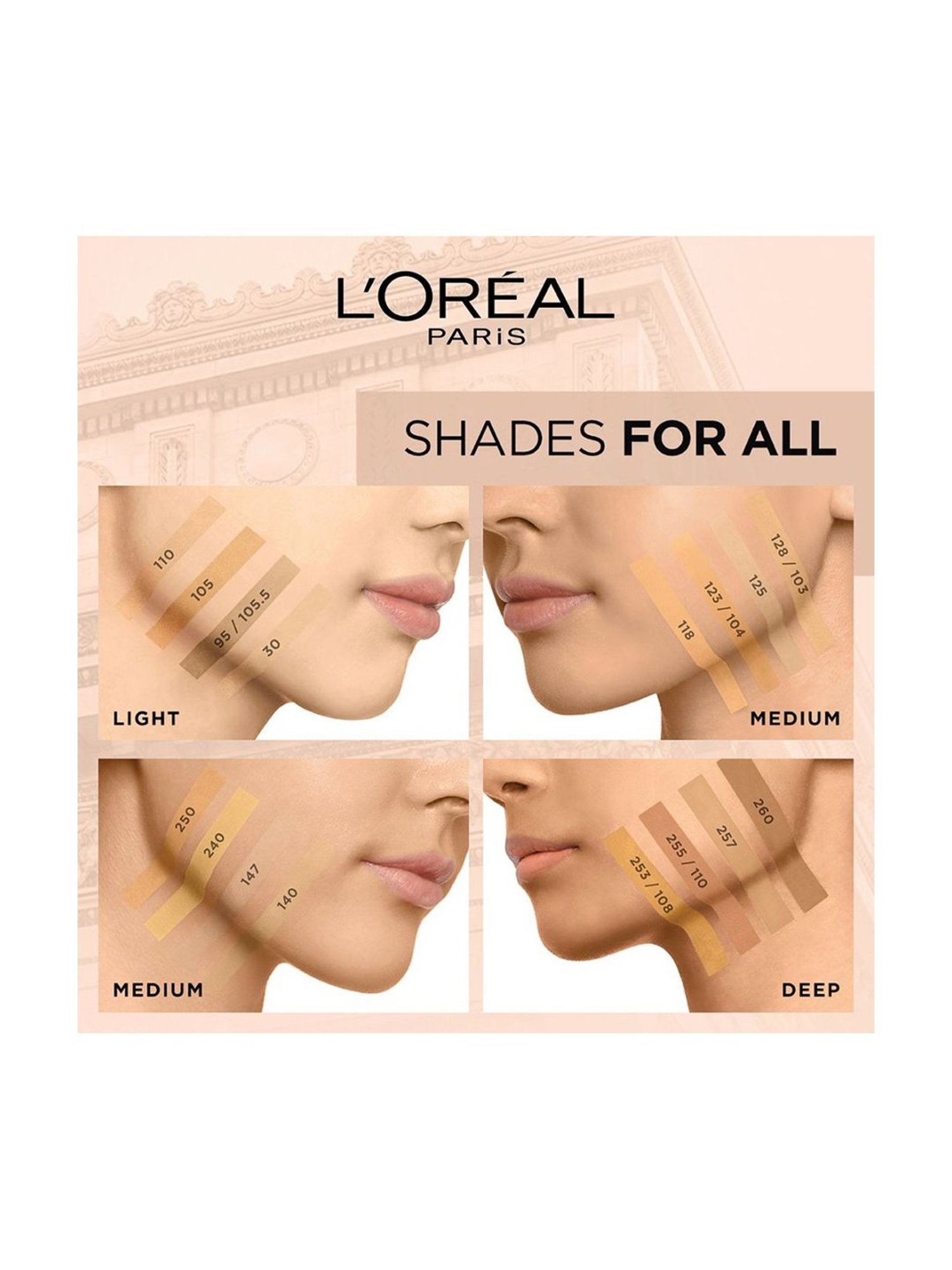 L'Oreal Paris Infallible 24h Matte Cover Liquid Foundation - 30 Light Ivory, 35ml