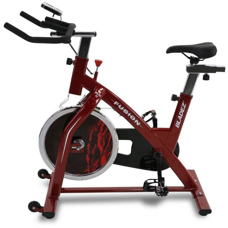 Body Flex Sports Body Rider BRF700 Stationary Full Body Cardio Exercise Upright Fan Bike with Dual Action Handlebars and Adjustable Seat