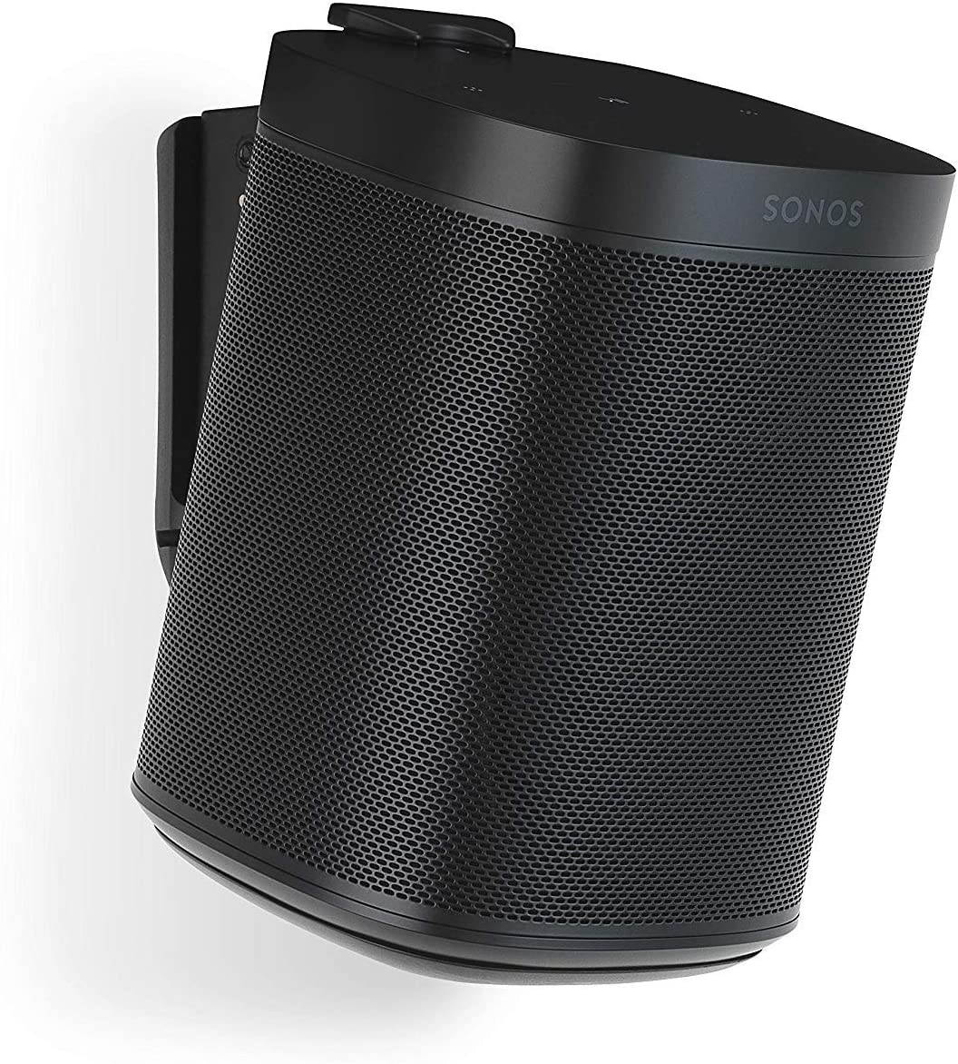 Flexson Wall Mount for SONOS One (Single, Black)