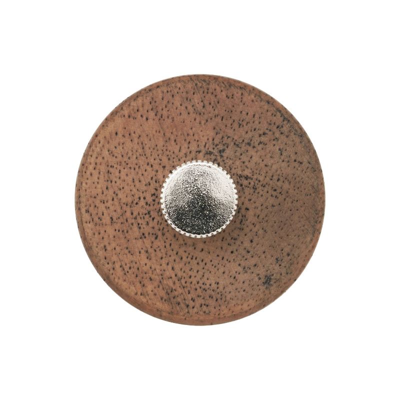 Cole & Mason Maccelfield Round Top Soft Square Wood Mill and Shaker Set