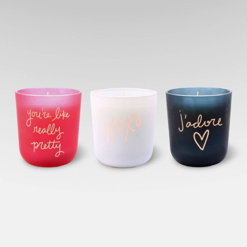 3ct Valentine Gifting Candles - Bullseye's Playground™