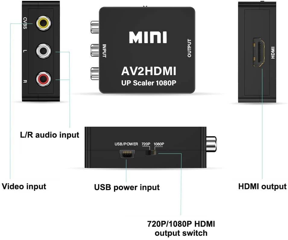 SPT 15-DB02 VGA to RCA, S-Video and VGA Converter (Silver)