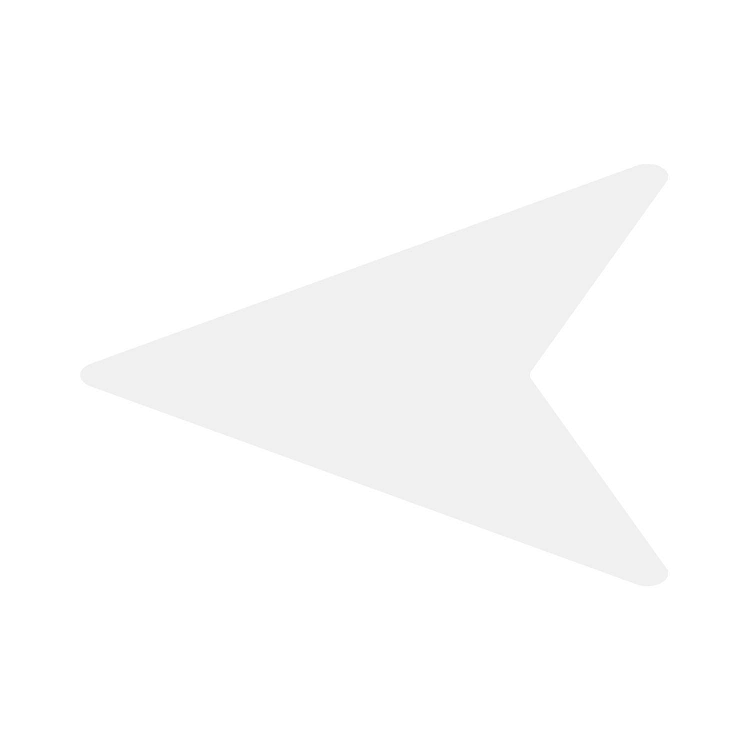 LiteMark 5 Inch Purple Removable Flying V Arrow Decals - Pack of 16