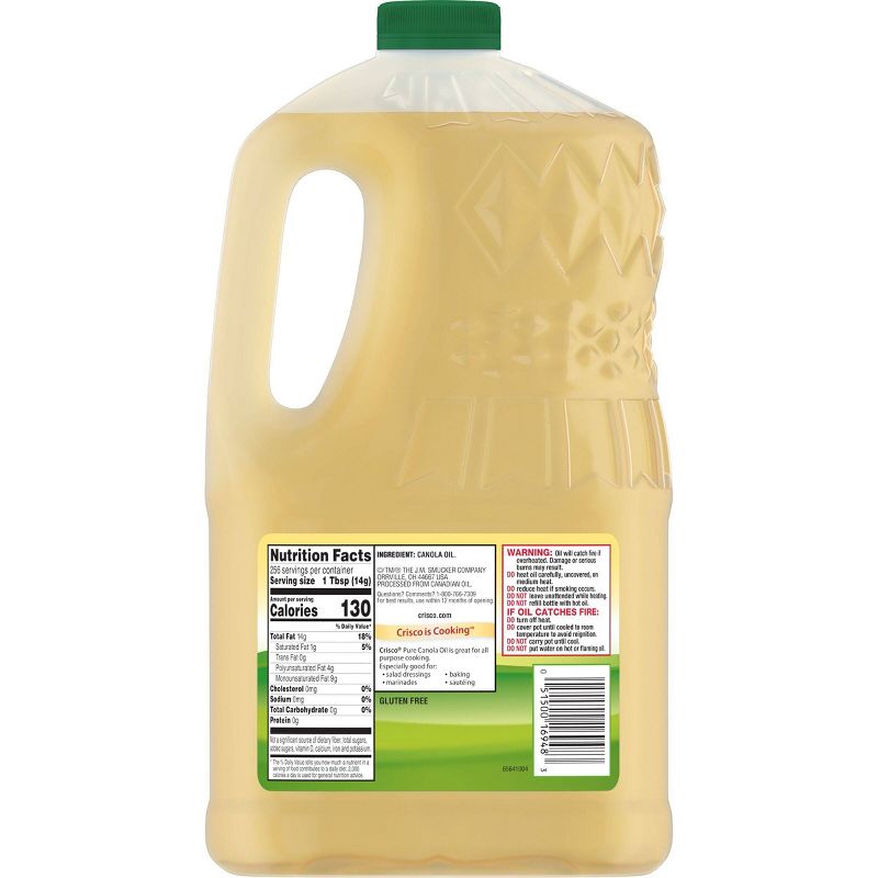 Crisco Canola Oil - 128oz