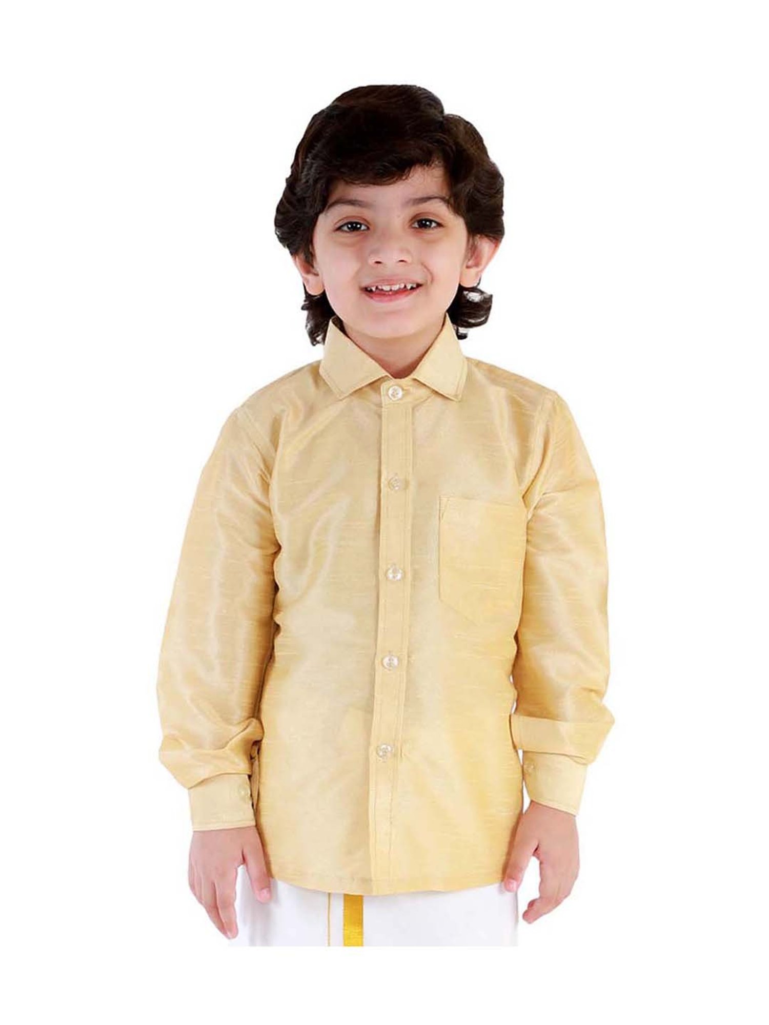 KISAH Kids Multicolor Cotton Printed Full Sleeves Kurta