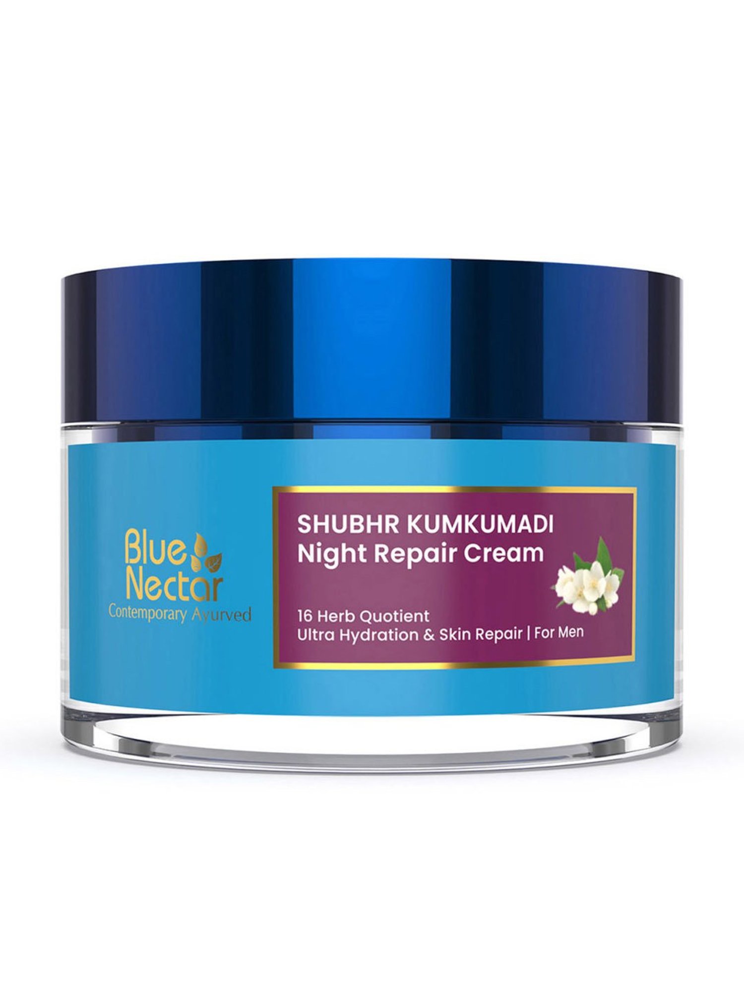 Blue Nectar Shubhr Kumkumadi Night Repair Cream For Men