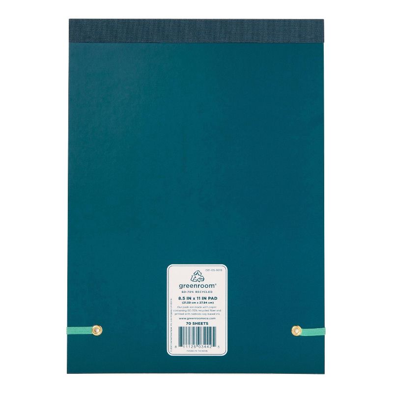 Legal Pad Letter Size Watercolor Stripe - greenroom