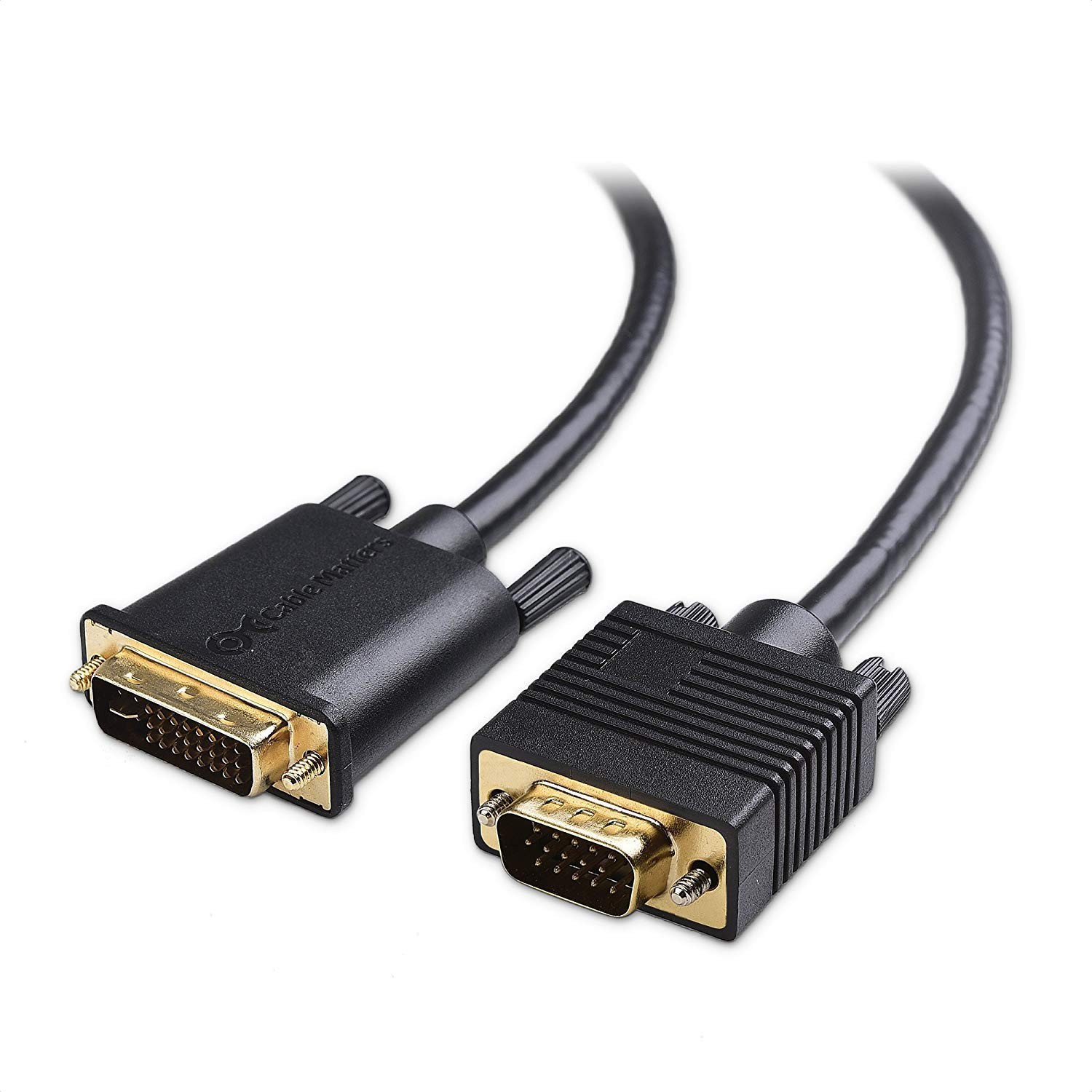 Cable Matters VGA to DVI I Cable (DVI-I to VGA, DVI to VGA Cable) - 10 Feet