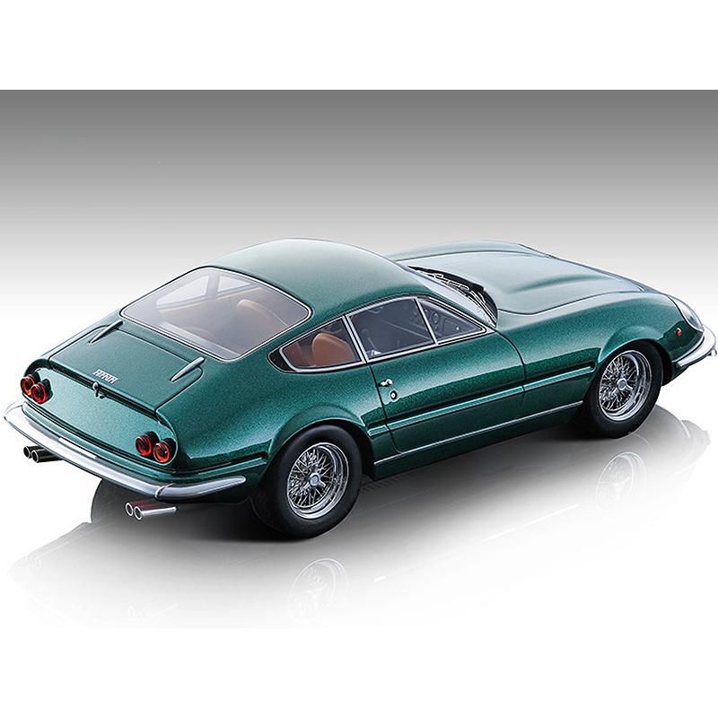 1967 Ferrari 365 GTB/4 Daytona Prototipo Green Metallic "Mythos Series" Limited Edition to 55 pcs 1/18 Model Car by Tecnomodel