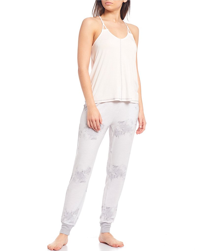 Splendid Solid Jersey Knit Racer Back Sleep Tank