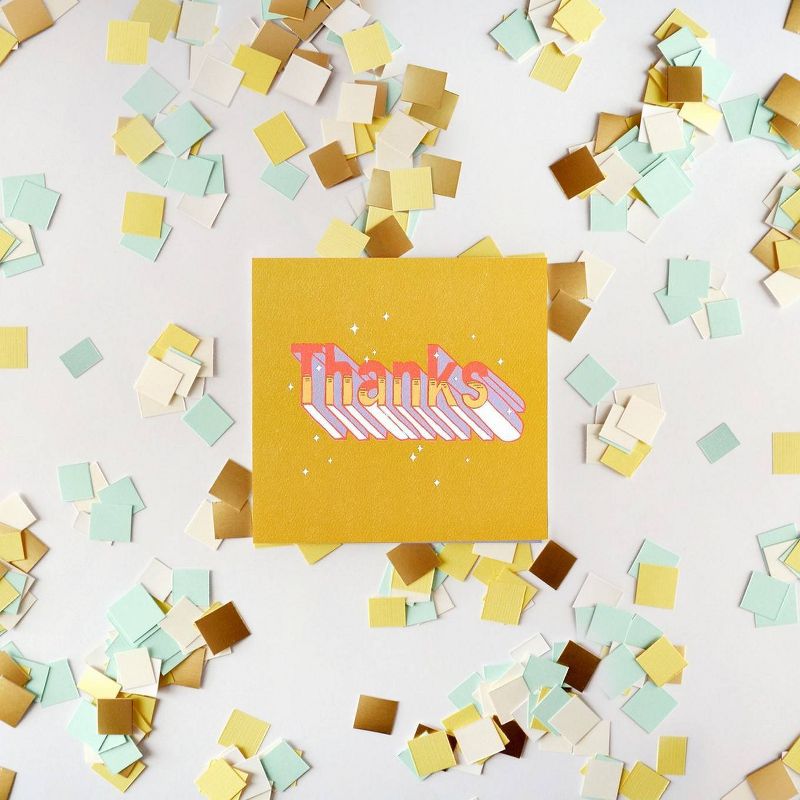 "Thanks" Greeting Card