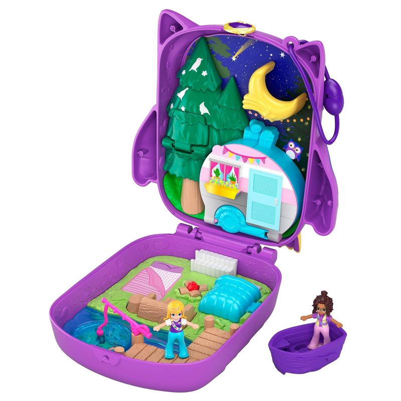 Polly Pocket Owlnite Campsite Playset