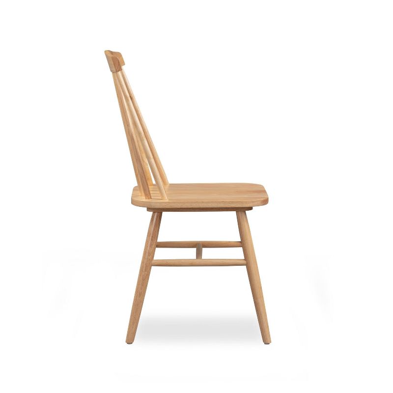 Set of 2 Set Claude Dining Chair Natural - Poly & Bark