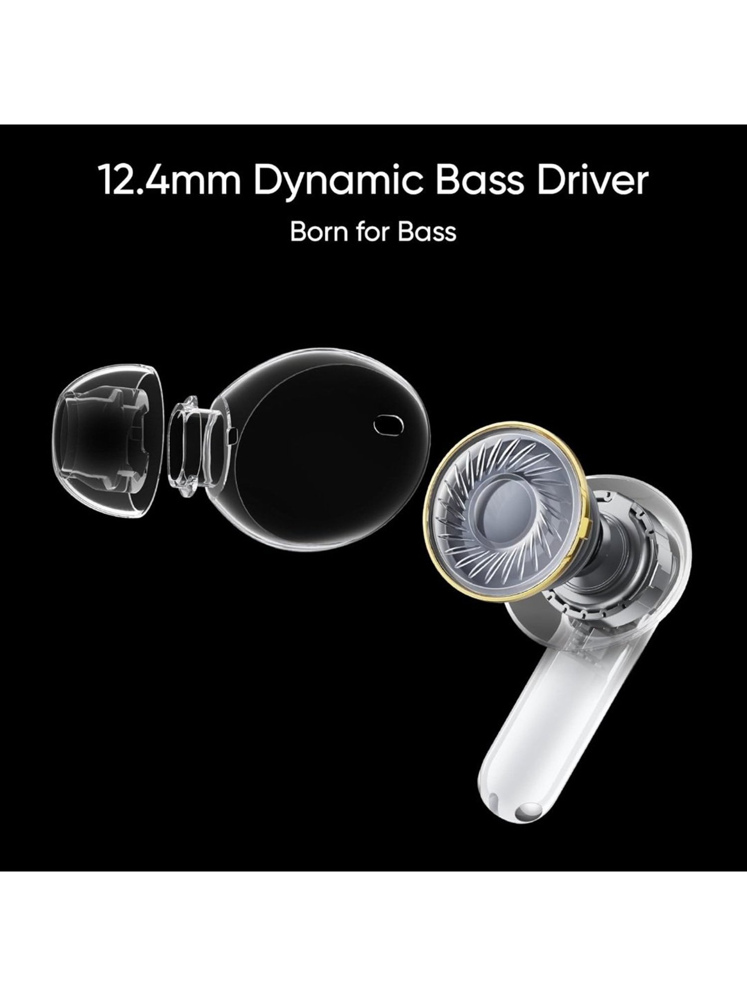 realme Buds T300 in-Ear BT Earbuds with 30dB ANC & Upto 40H Battery (Youth White, Truly Wireless)