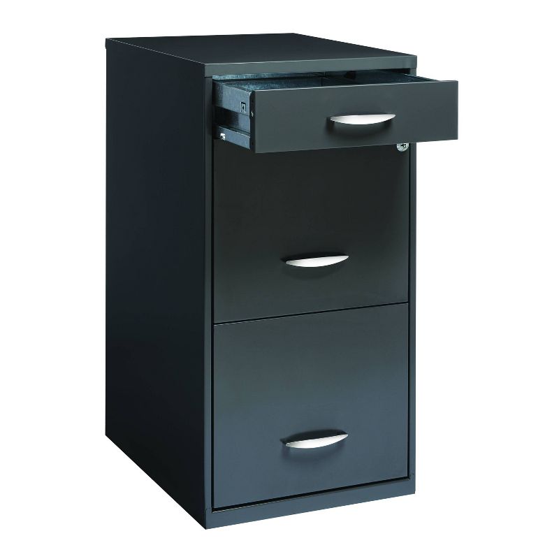 Office Designs 3 Drawer File Cabinet Letter size Gray