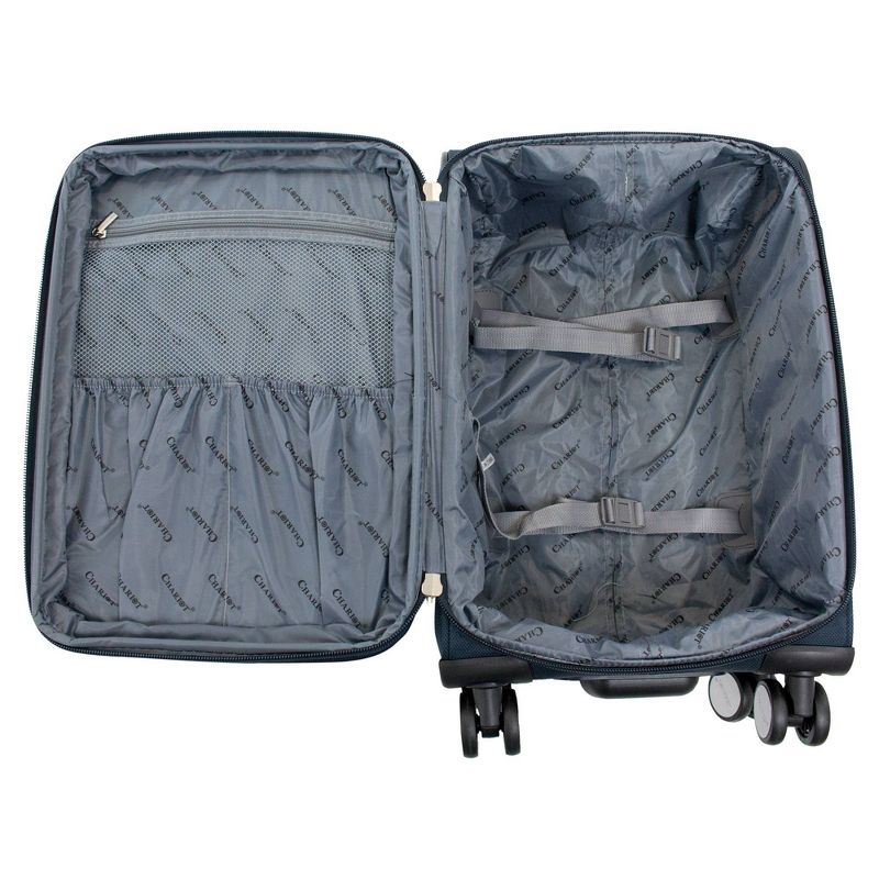 Chariot Travelware Madrid 3pc Luggage Set - Navy