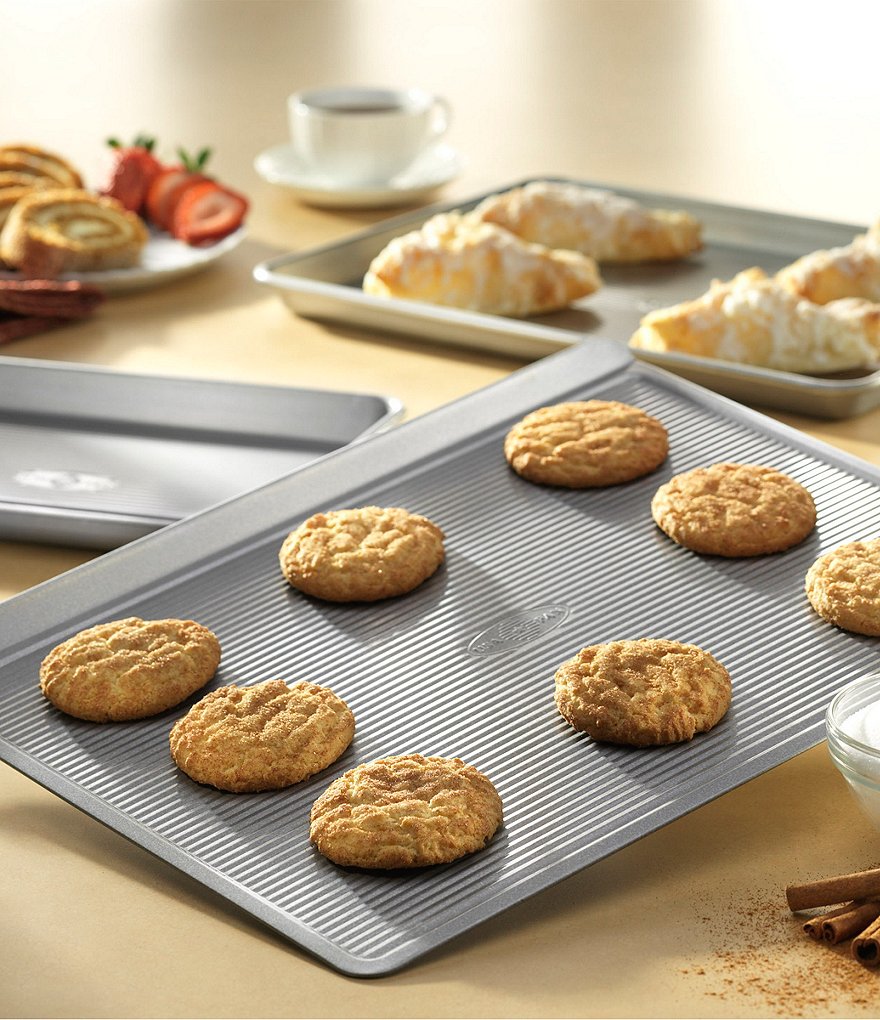 USA Pan 3-Piece Sheet Pan Bakeware Set