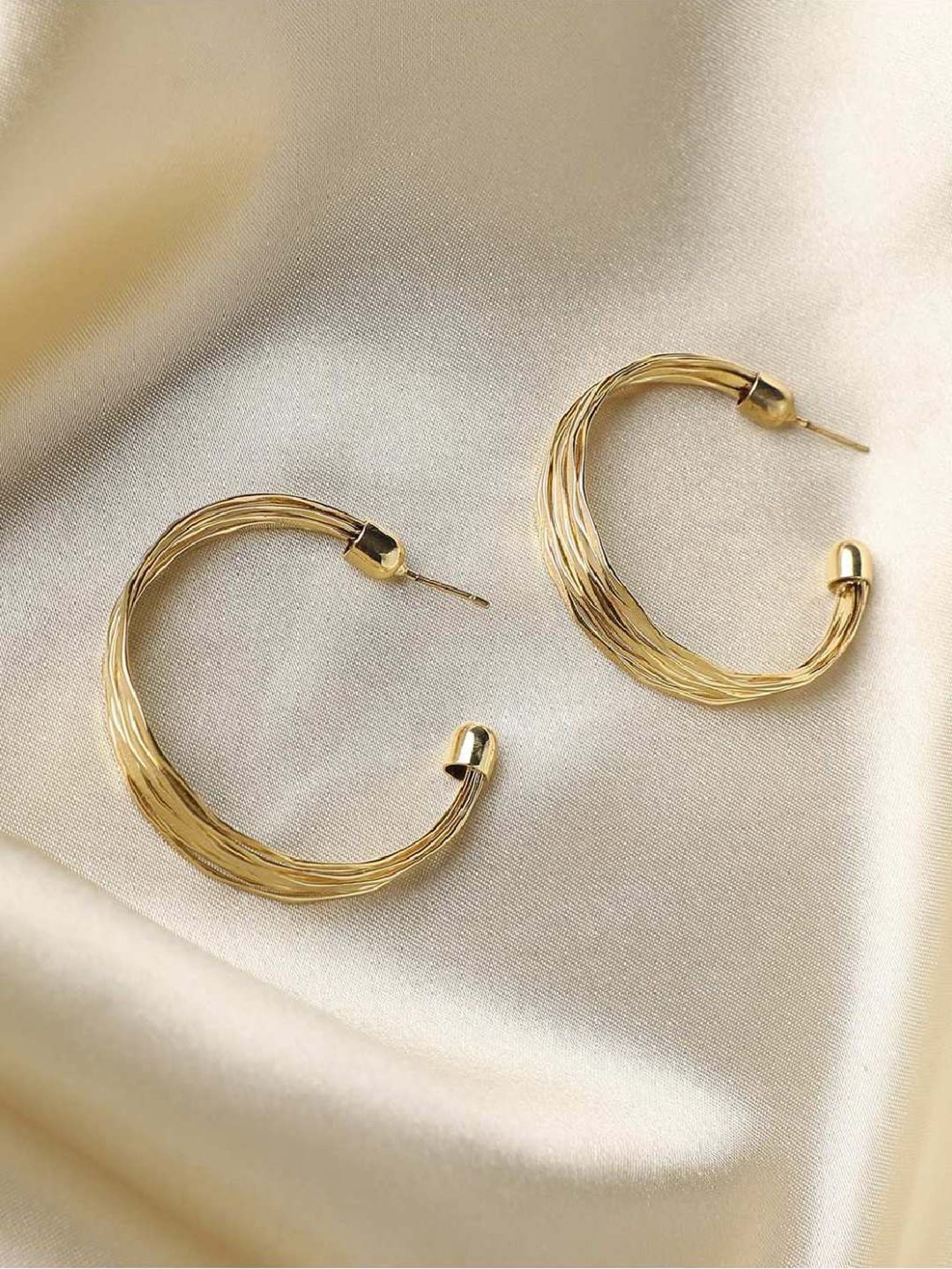 Sri Jagdamba Pearls Black Rosy Pearl Drop Earrings