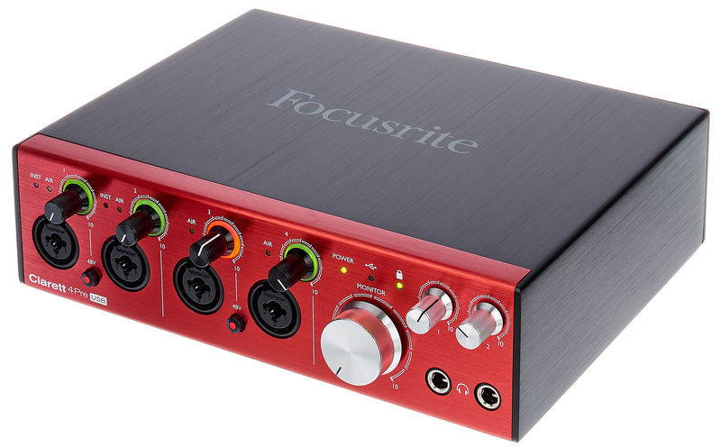Focusrite Clarett 4Pre USB Audio Interface