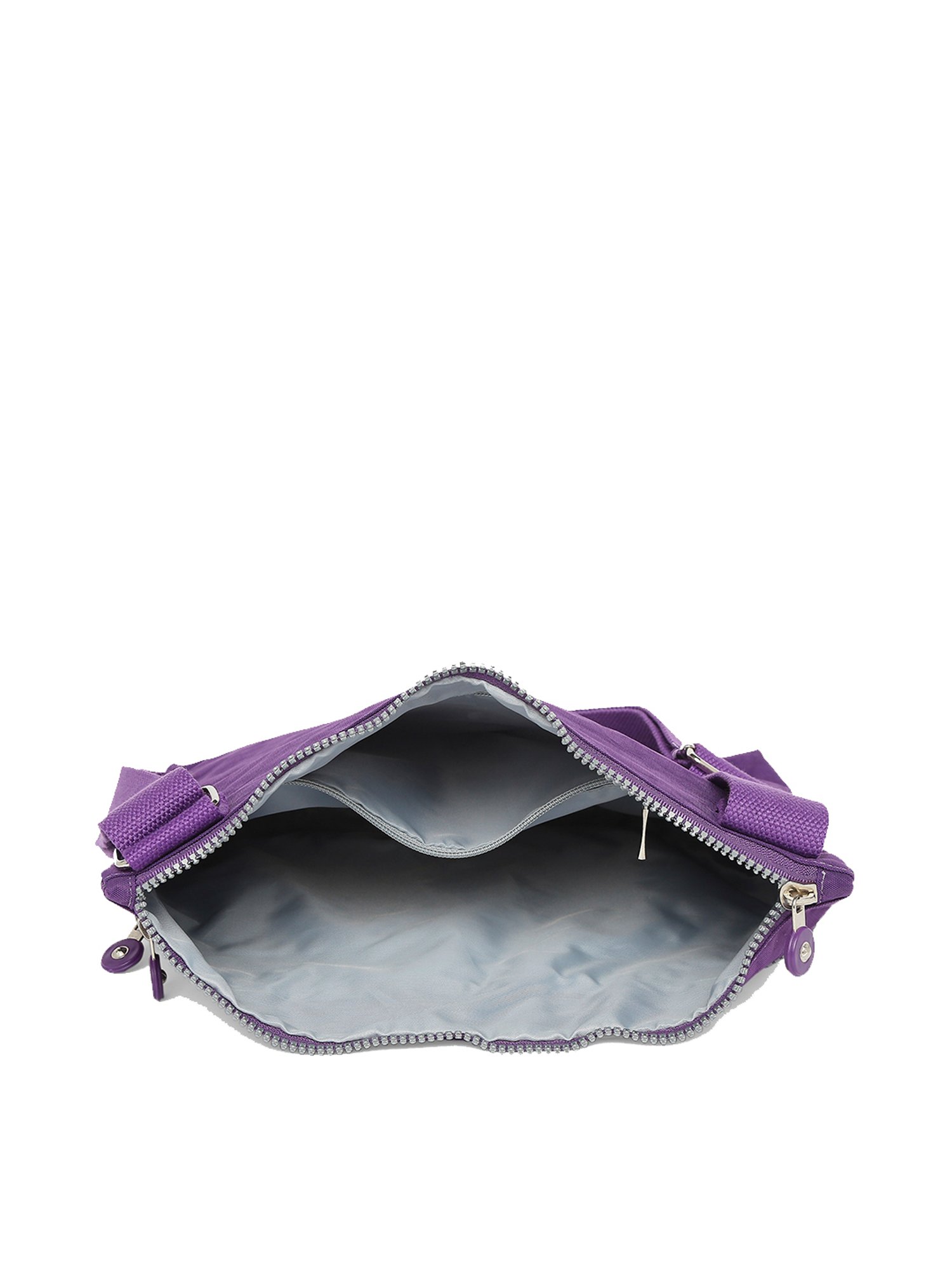 HiLEDER Brown Solid Medium Cross Body Bag