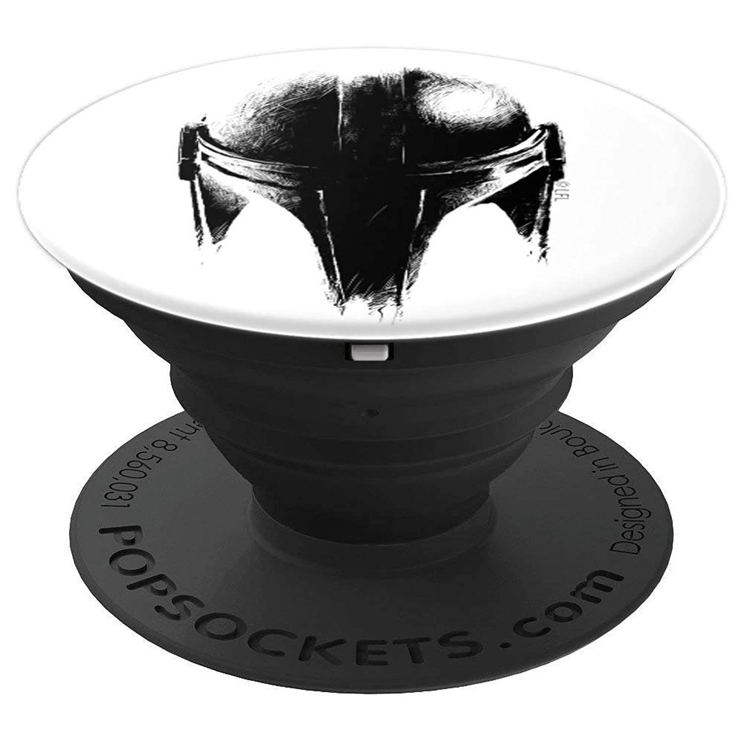Star Wars The Mandalorian Metallic Helmet PopSockets Grip and Stand for Phones and Tablets