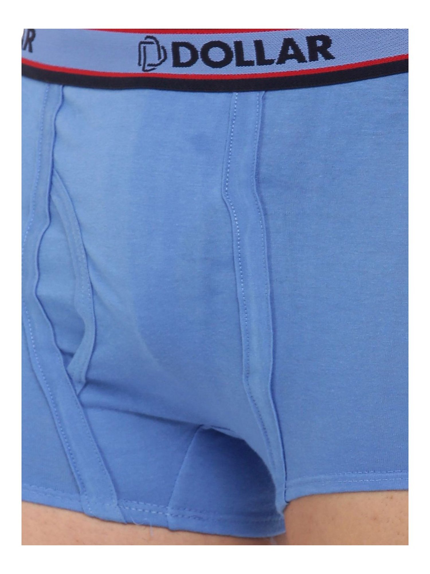 Dollar Bigboss Assorted Color Cotton Trunks (Pack Of 3)