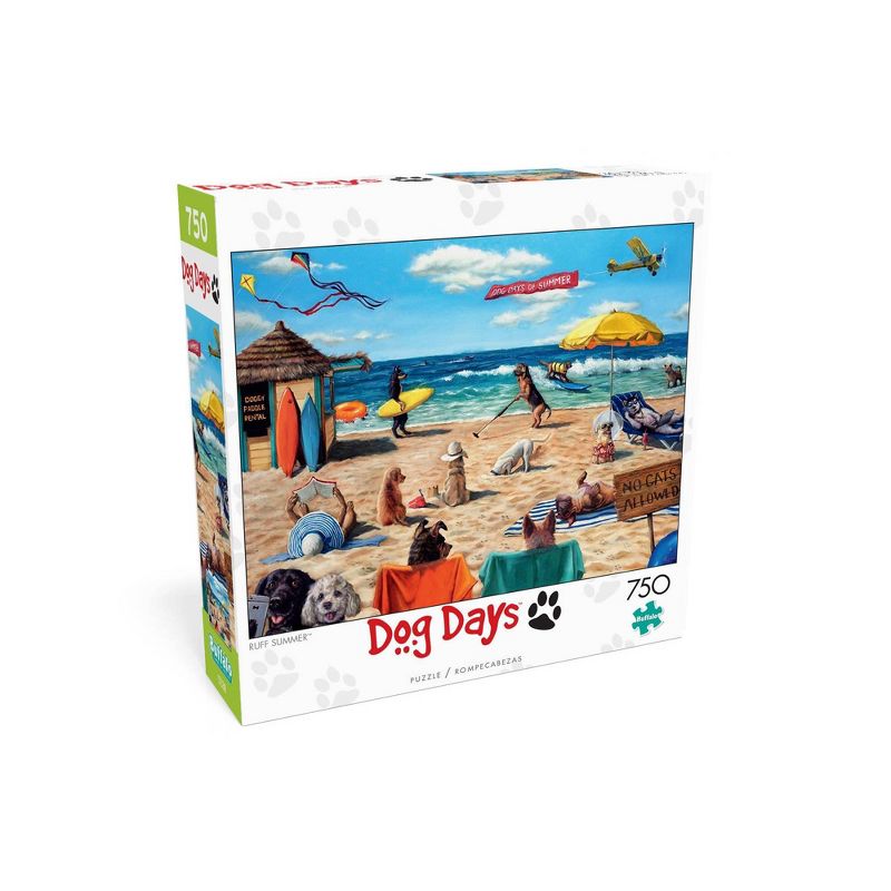 Buffalo Games Dog's Days: Ruff Summer Jigsaw Puzzle - 750pc