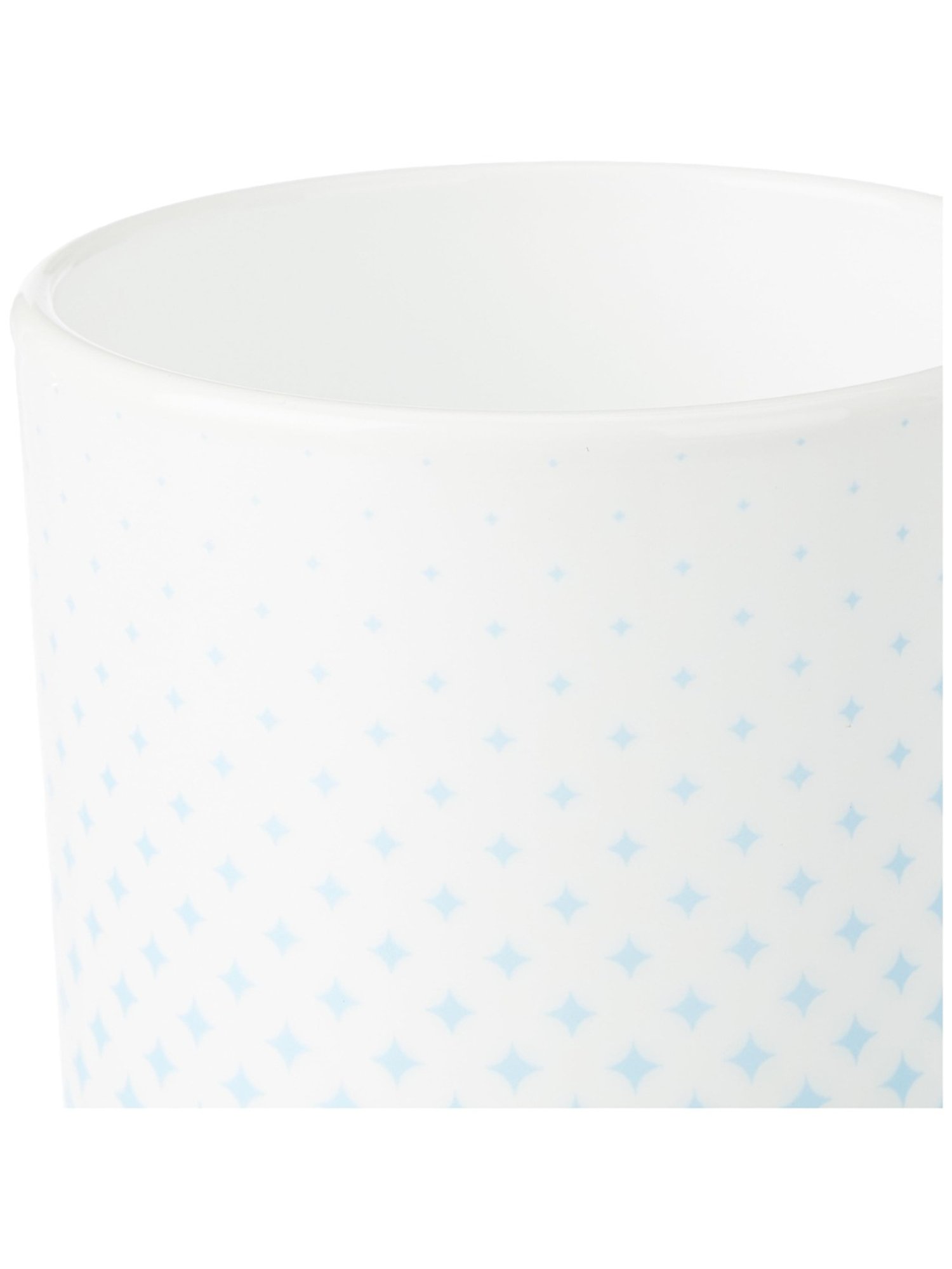 Larah by Borosil White Ceramic Tea & Coffee Mug - Set fo 6 180ml