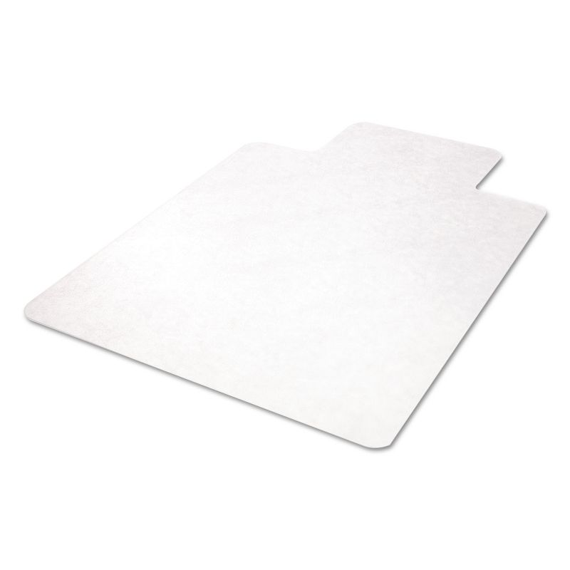 3'9"x4'5" Rectangle Solid Office Chair Mat Clear - Deflecto