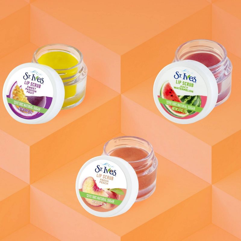 St. Ives Fresh Peach Lip Scrub - 0.5oz