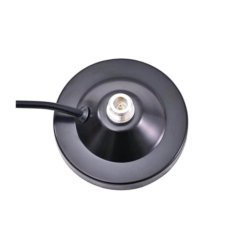 2M 70CM CB Antenna Magnet Mount Mobile N Type to SMA 3.5 inch 9.84ft RG58U Two Way Radio |  GRM-M9N