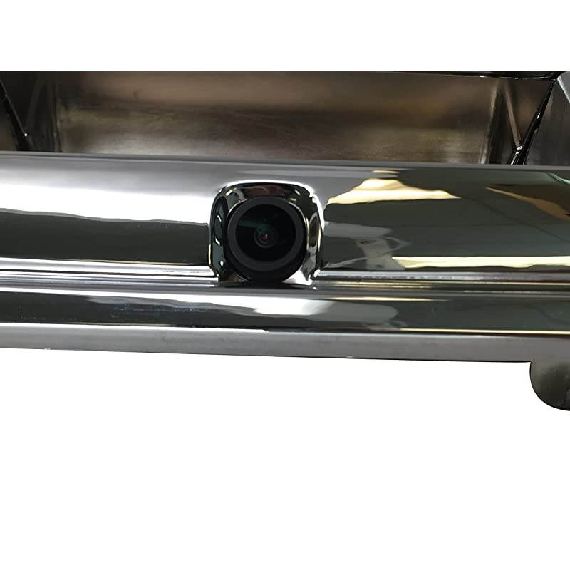 Replacement for Chevrolet Silverado and GMC Sierra 20162017 Chrome Tailgate Backup Reverse Handle with Camera
