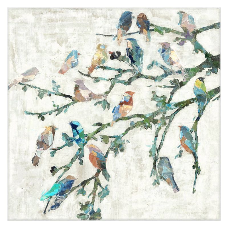 24" x 24" Wings of Spring I by Dixon Design Group Wrapped Unframed Wall Art Canvas Painting - Fine Art Canvas