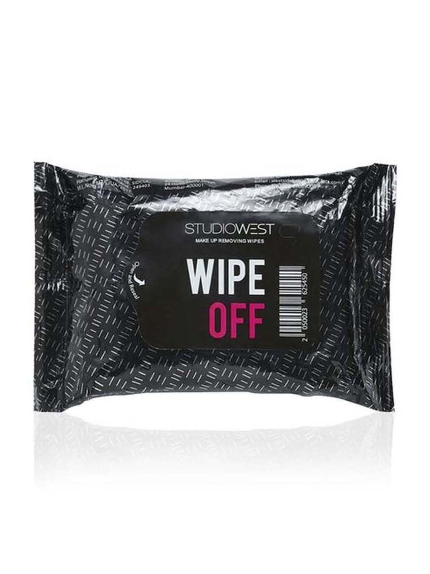 Studiowest Wipe Off Makeup Removing Wipes - 25 Pcs