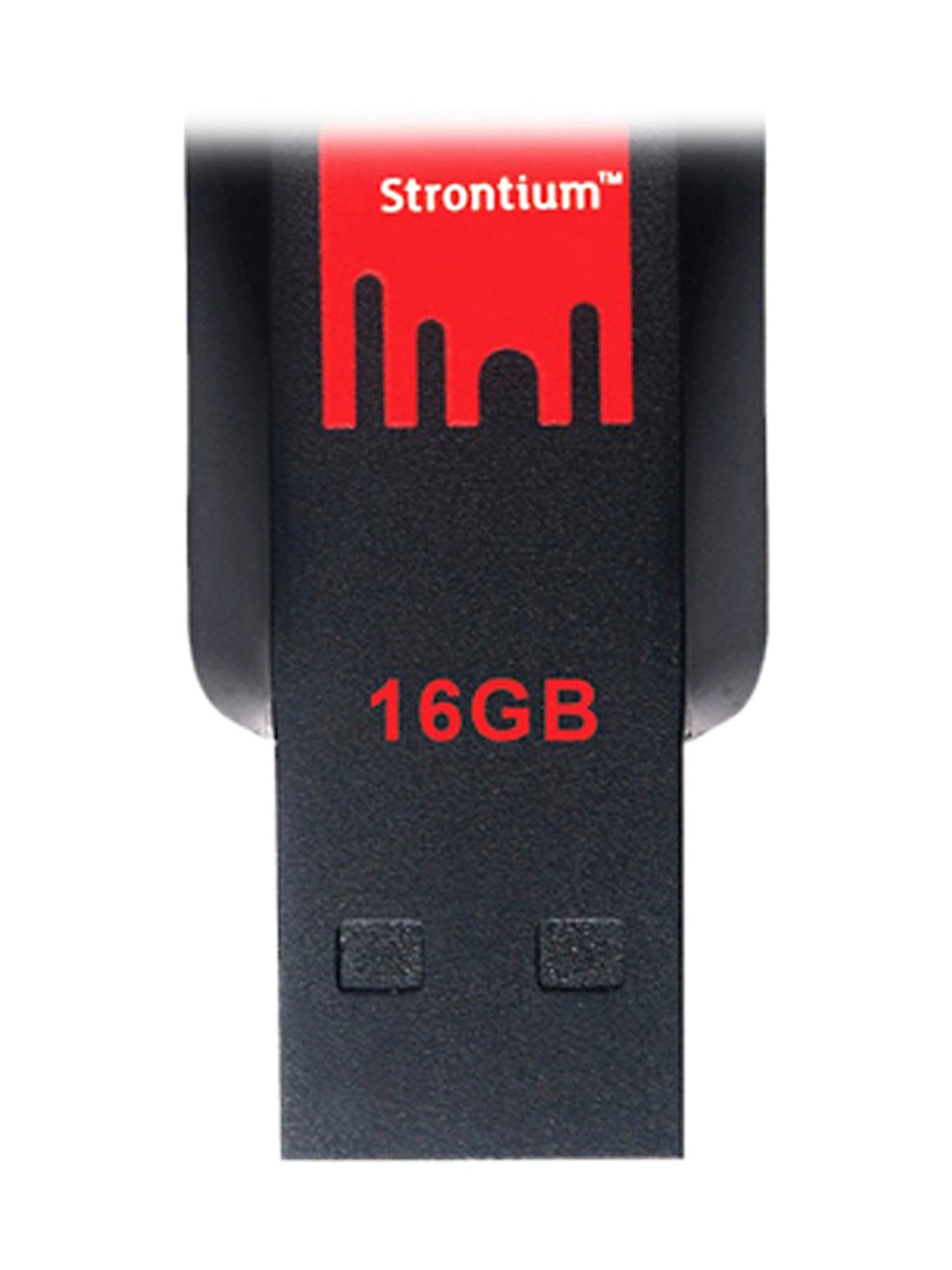 Strontium  SR16GRDPOLLEX 16 GB Pen Drive Black and Red