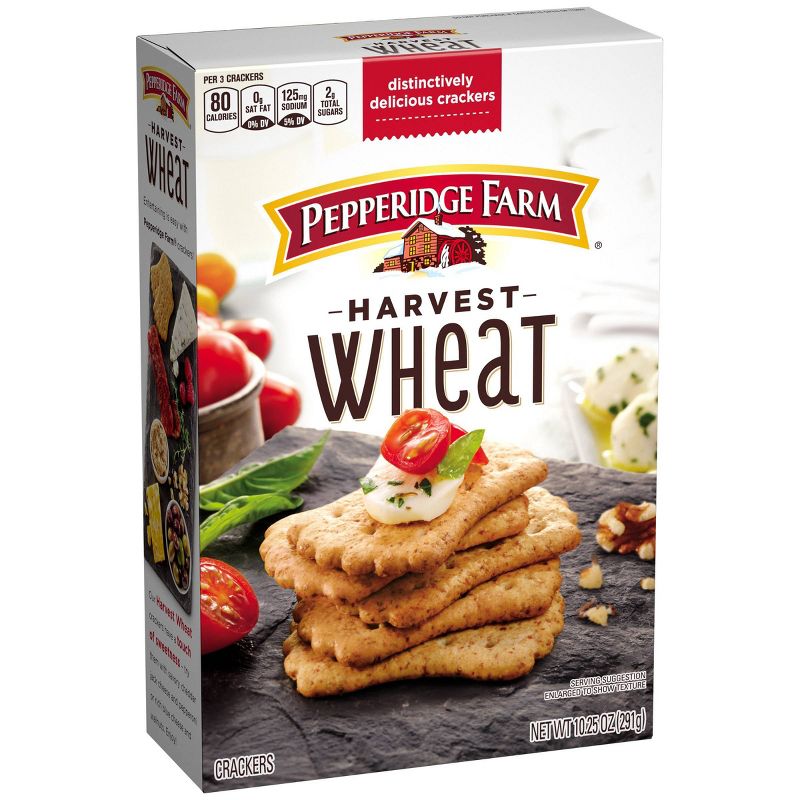 Pepperidge Farm Harvest Wheat Crackers, 10.25oz Box