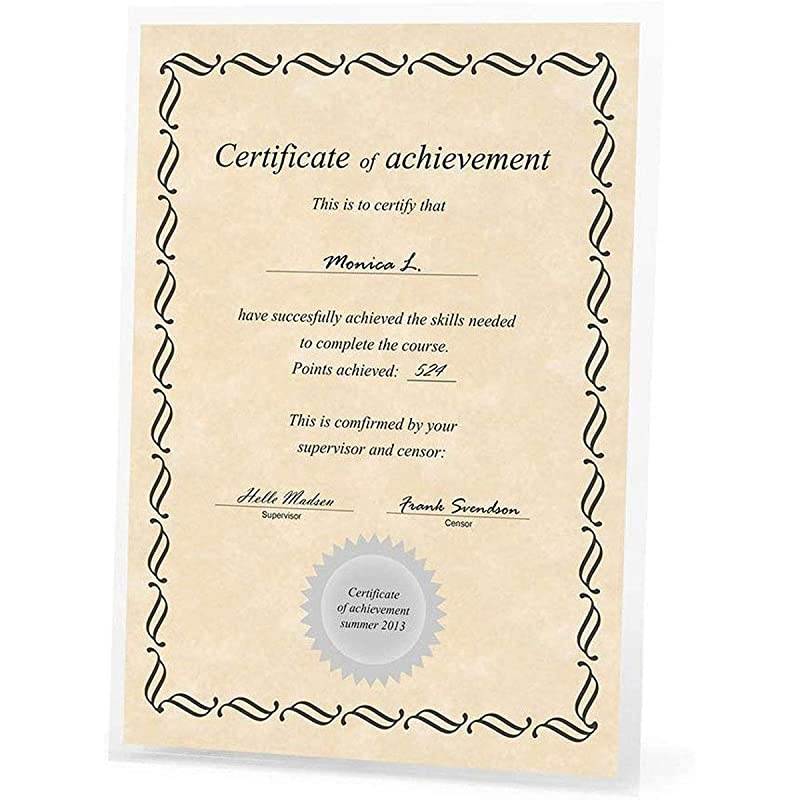 Laminating Sheets 9 x 12 inches Permanent Adhesive 3 mil Thickness 50 Clear Laminating Sheets 255051