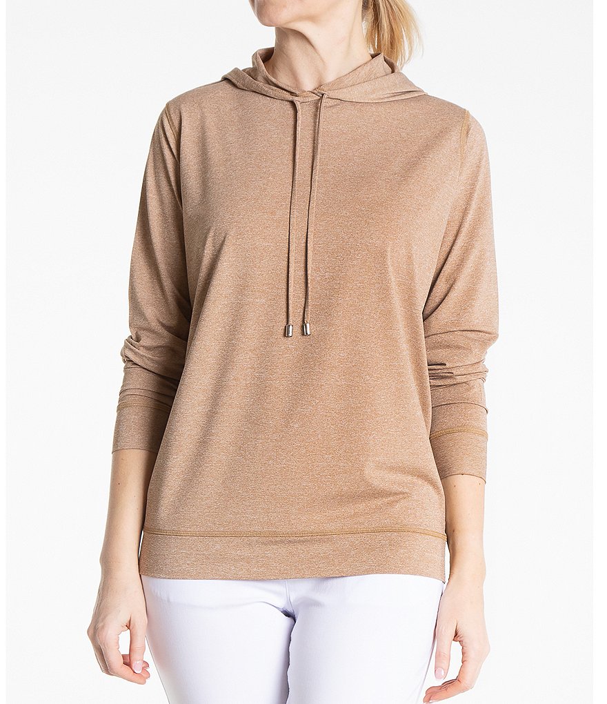Sport Haley Ballet Long Sleeve Melange Hooded Pullover