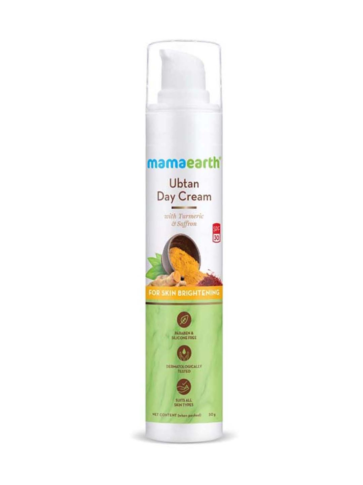 Mamaearth Ubtan Day Cream with SPF 30 - 50 gm