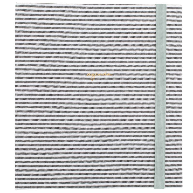 2021 Planner 6.875" x 8.75" Concealed Wire HC Black Stripe - Sugar Paper™
