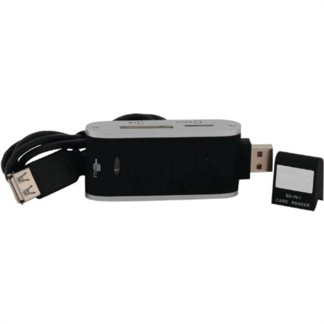 Vivitar 50-In-1 Card Reader - Black (VIV-RW-5000-BLK)