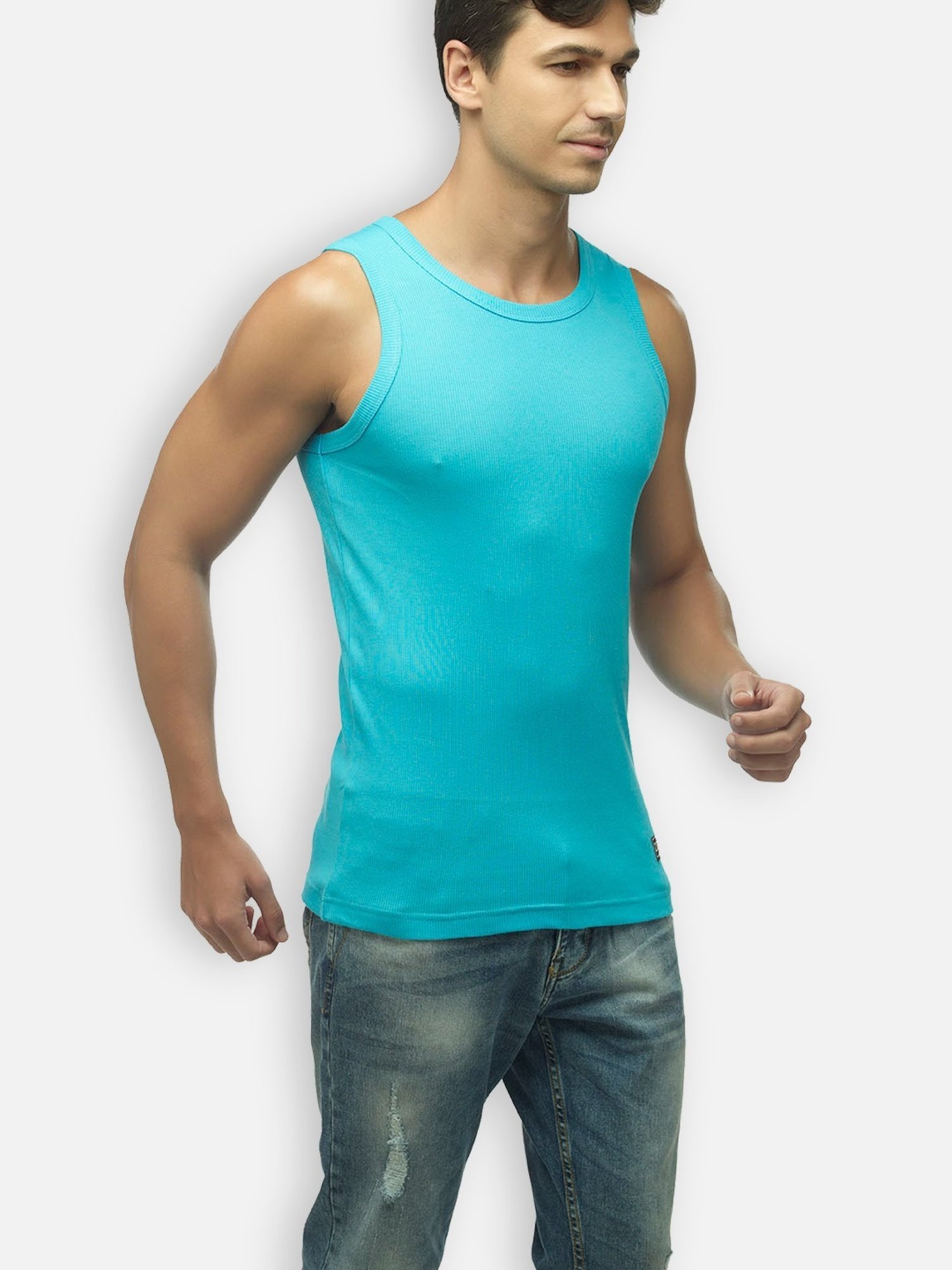 Zoiro Atol Blue Regular Fit Vest